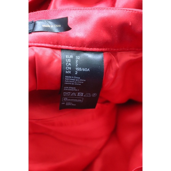 NWT Balmain x H&M Mini Tulip Skirt Sz 2 - Picture 8 of 10